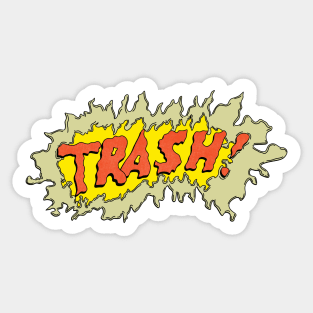 Trasher Sticker